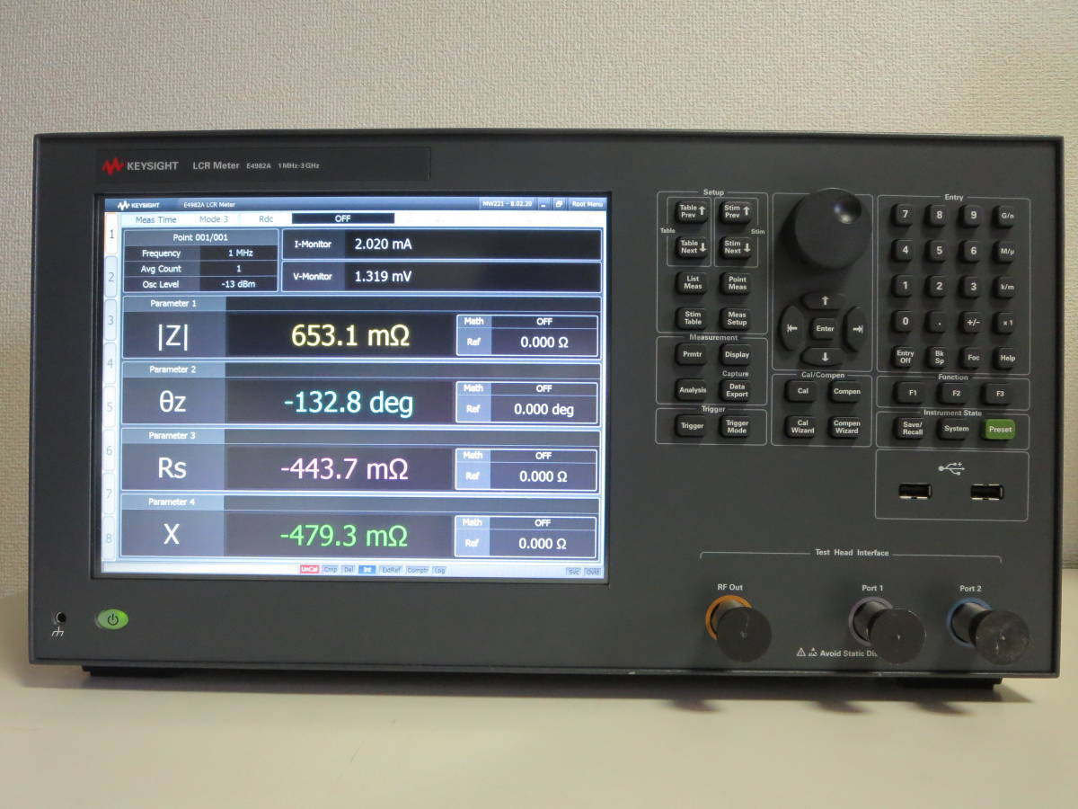 [レンタル] 【メーカー保証 1か月間】 E4982A LCRメータ Keysight （キーサイト）(Keysight （キーサイト